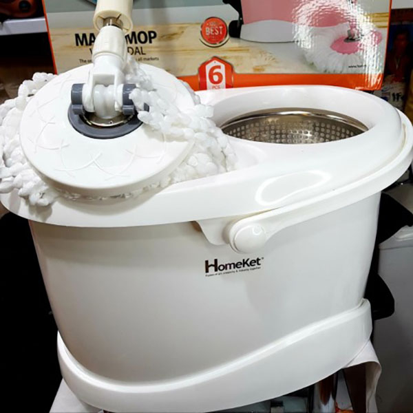 زمین شوی چرخشی هوم کت مدل پدالی