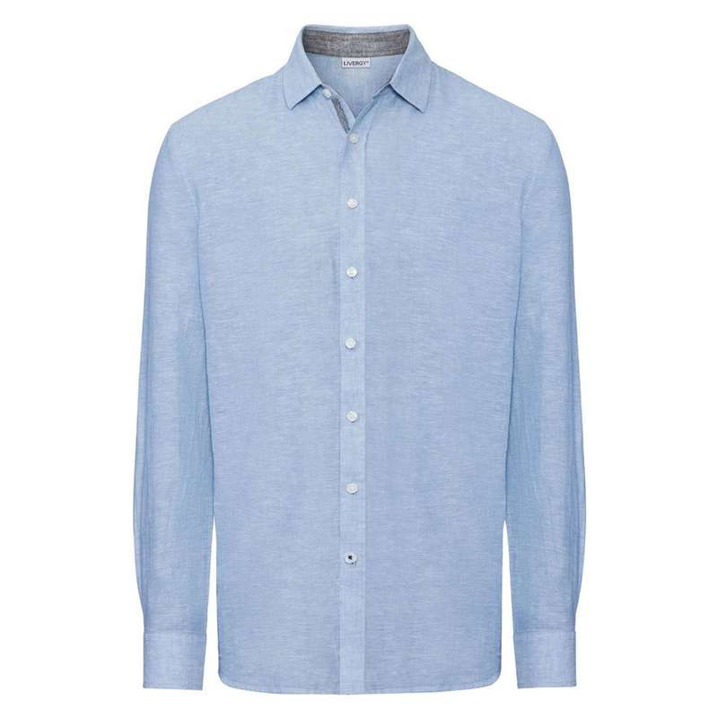 پیراهن آستین بلند مردانه لیورجی مدل HN649