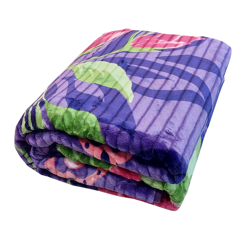 پتو نرمینه بافت مدل نسیم کد 25 دونفره سایز 210x230 سانتی متر