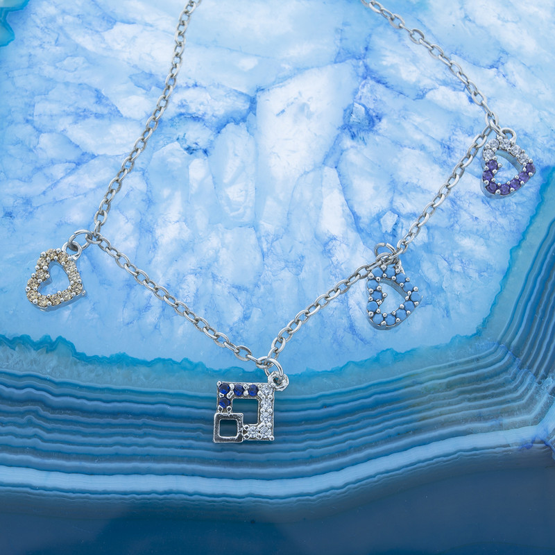 پابند نقره زنانه مدل PB1001