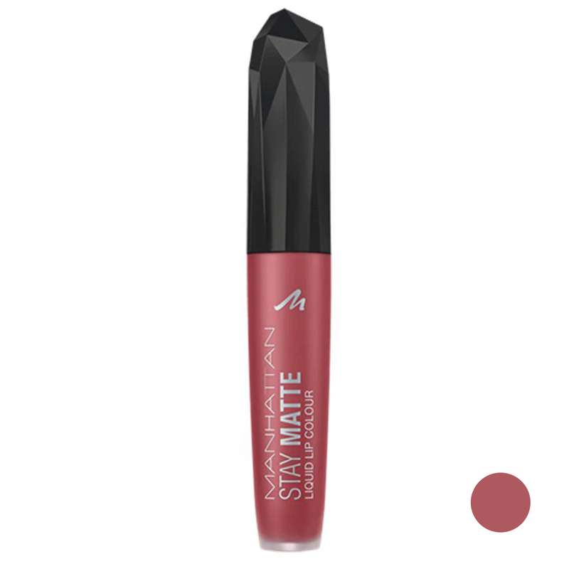 رژ لب مایع منهتن مدل Stay Matte شماره 300