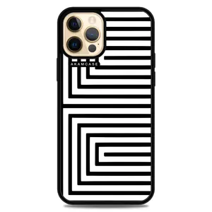 AKAM AMC-WA12PRO-ALPHAZEBRABET-5 Cover For Apple iPhone 12 Pro