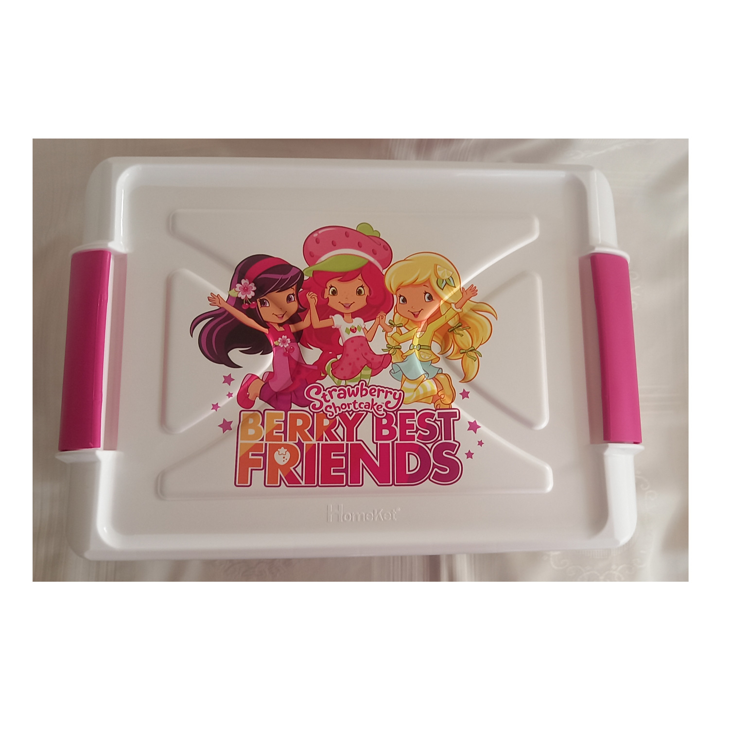 جعبه اسباب بازی کودک مدل توت فرنگی کد 52