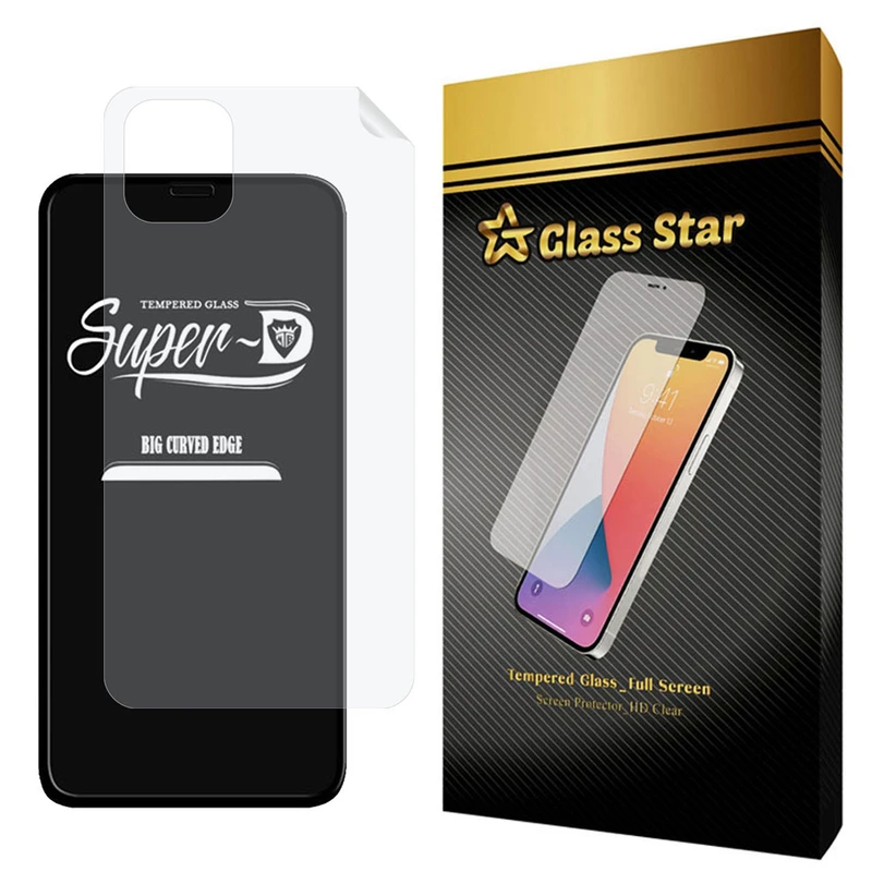 محافظ صفحه نمایش گلس استار مدل 2SN مناسب برای گوشی موبایل اپل iPhone 11 Pro Max به همراه محافظ پشت گوشی