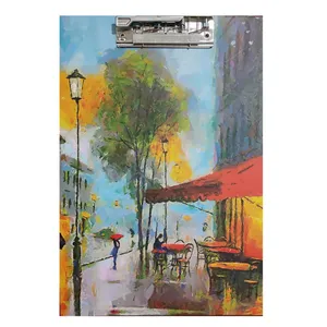 تخته شاسی آذین طرح کافه سایز A4