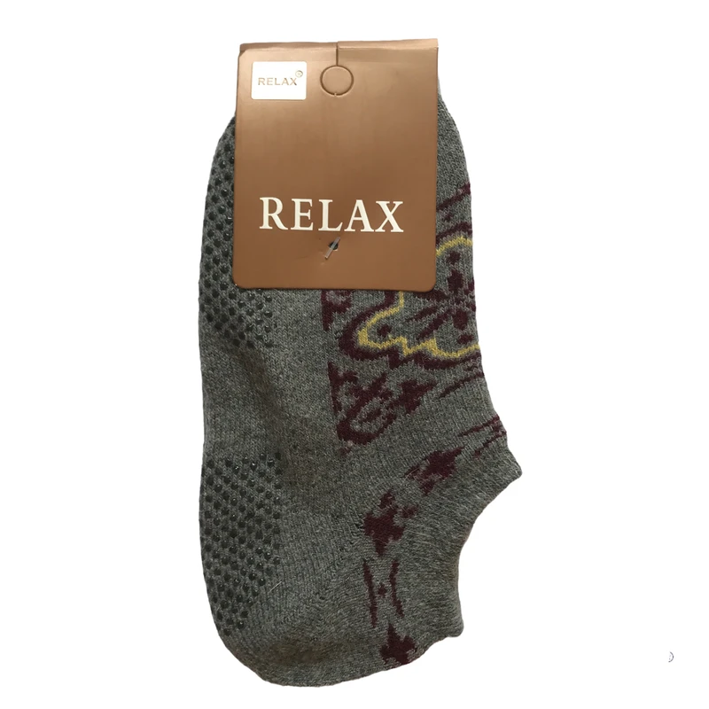 جوراب ساق کوتاه زنانه ریلکس مدل حوله ای