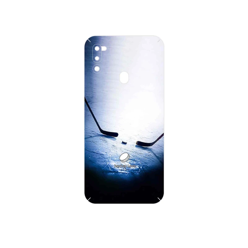برچسب پوششی ماهوت مدل Ice hockey مناسب برای گوشی موبایل سامسونگ Galaxy M21 (2021) Edition