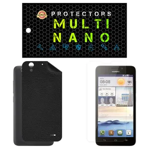 Multi Nano X-SFL Screen Protector For Huawei Ascend G630 with back skin
