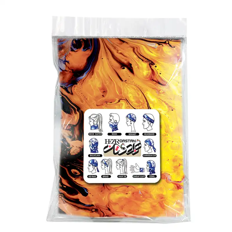 دستمال سر و گردن هزاردستان مدل das49