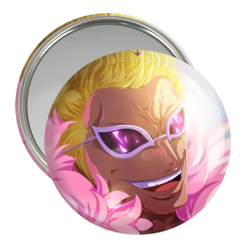 آینه جیبی خندالو مدل دون کیشوت دوفلامینگو انیمه وان پیس کد 11440