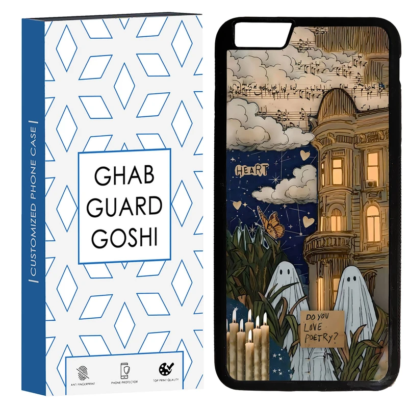 کاور قاب گارد گوشی طرح روح کد TPU-066 مناسب برای گوشی موبایل اپل Iphone 6 PLUS / 6S PLUS