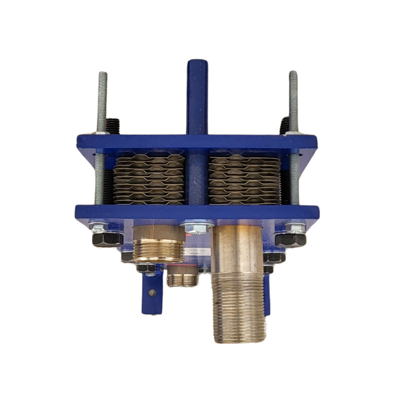 مبدل حرارتی صفحه‌ای مدل AM 2000 lit - لوله 3