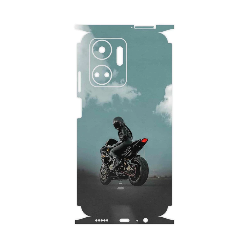 برچسب پوششی ماهوت مدل Motorcycling-FullSkin مناسب برای گوشی موبایل آنر X7a