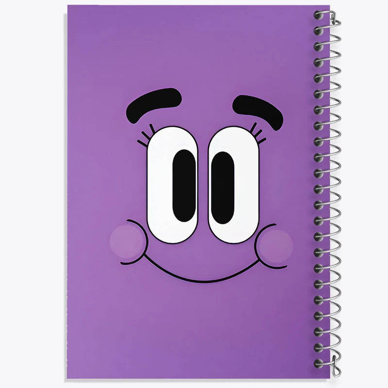 دفتر مشق 50 برگ خندالو طرح ایموجی کد N5397