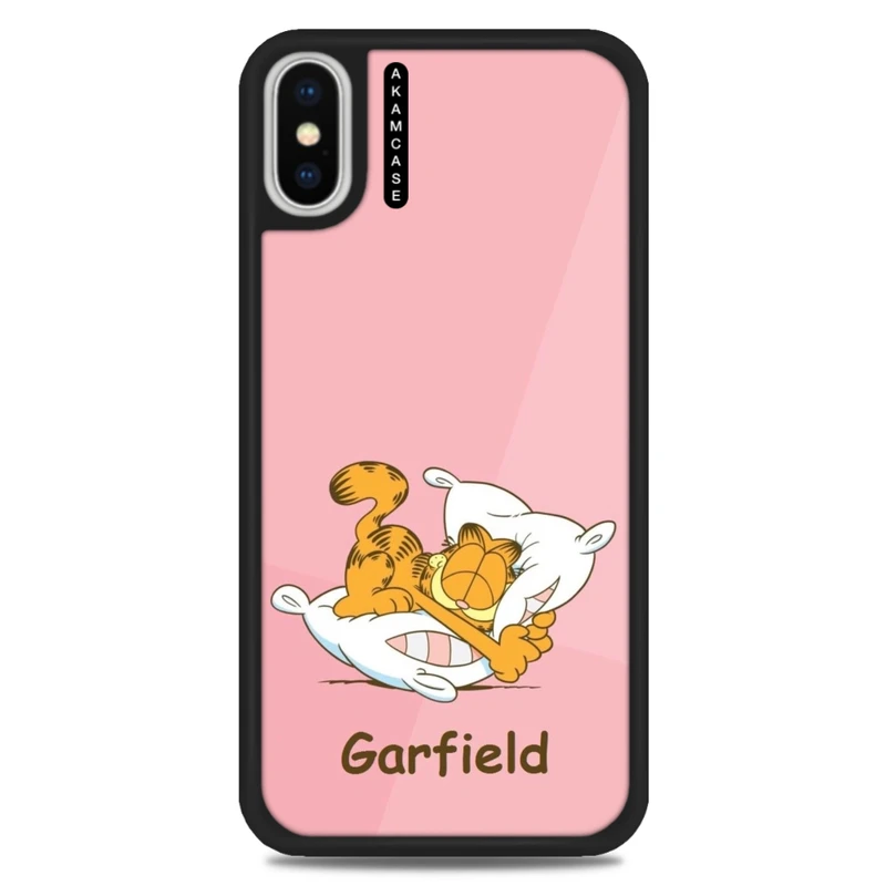 کاور آکام مدل AMC-WAXSM-GARFIELD5 مناسب برای گوشی موبایل اپل iPhone Xs Max
