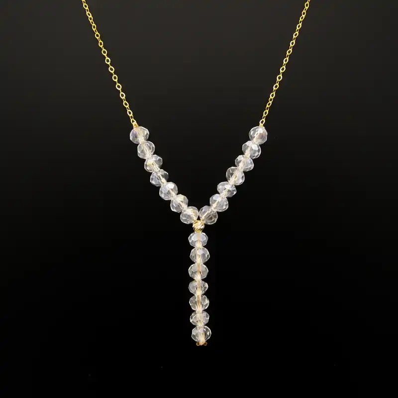 گردنبند طلا 18 عیار زنانه کاپانی مدل kn093