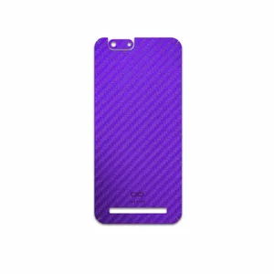 MAHOOT Purple-Fiber Cover Sticker for PinePhone Kde Community Edition