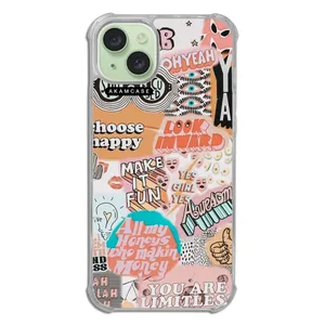 AKAM AMCWTA15PLUS-GOOD VIBE2 Cover For Apple iPhone 15 Plus