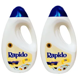 مایع دستشویی کرمی راپیدو با رایحه شیر کاکائو و عسل حجم 2000 میلی لیتر مجموعه 2 عددی