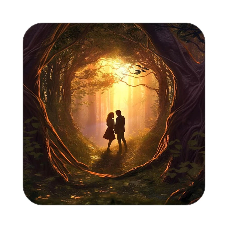 زیر لیوانی کاکتی مدل عاشقانه کد mp10727