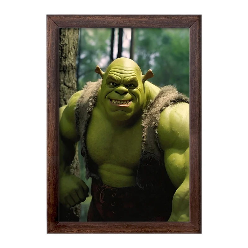 تابلو خندالو طرح شرک (Shrek) کد F6099