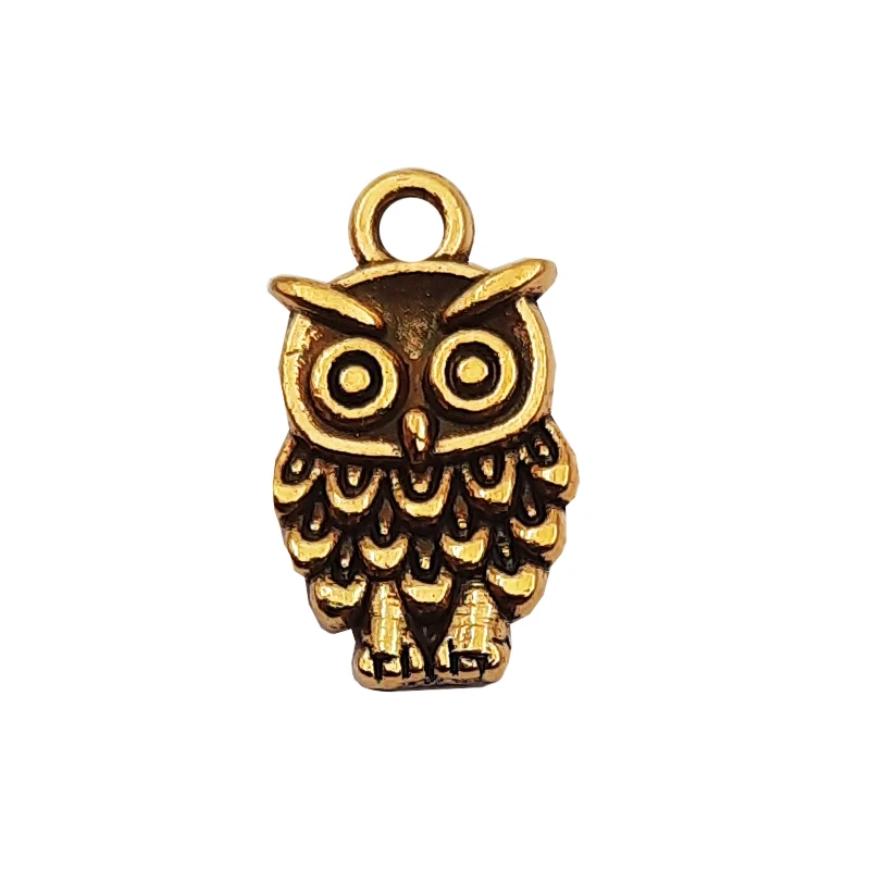 آویز دستبند طرح جغد باهوش کد AD-PJ40 مجموعه 50 عددی