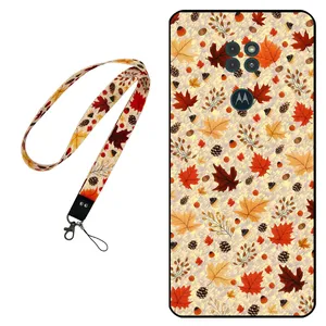 Megafone Fall 0017 Cover For Motorola Moto G9 / G9 Play Mobile Neckband