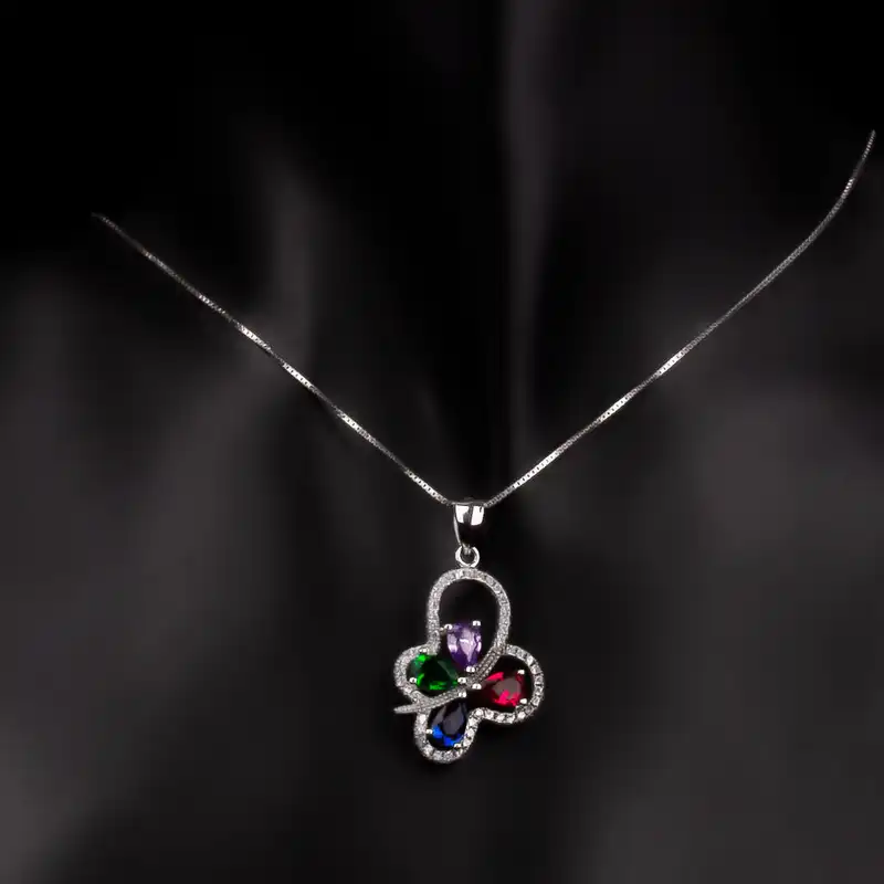 گردنبند نقره زنانه مدل 21847