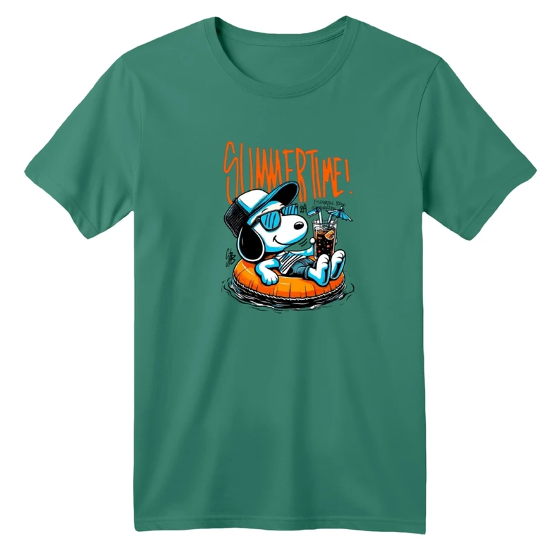 تی شرت آستین کوتاه بچگانه مدل اسنوپی تابستان