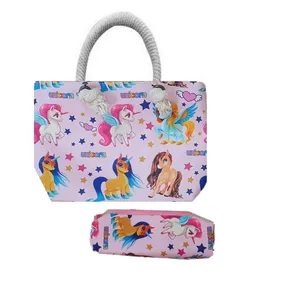 کیف رودوشی دخترانه مدل Ponney 03 به همراه جامدادی
