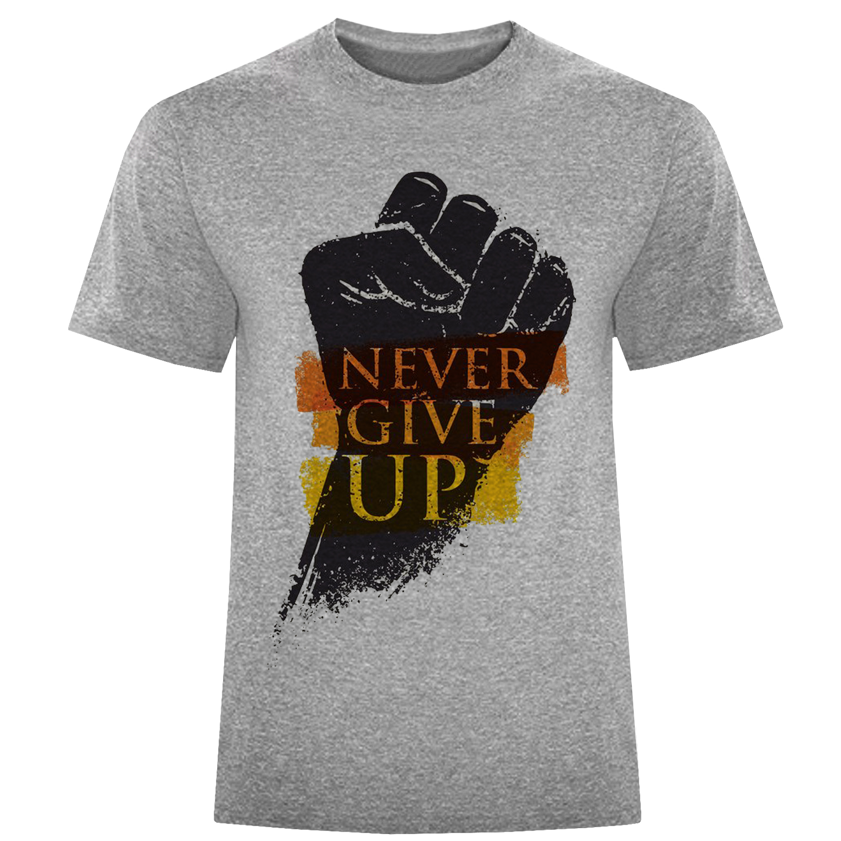 تی شرت آستین کوتاه مردانه مدل مشت 1414