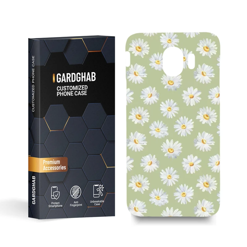  کاور گارد قاب مدل گل مناسب برای گوشی موبایل سامسونگ Galaxy j4