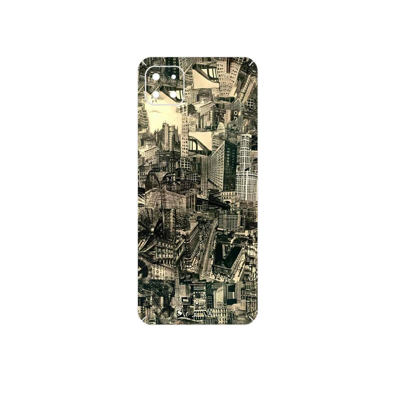 برچسب پوششی ماهوت مدل Collage of Skyscraper مناسب برای گوشی موبایل سامسونگ Galaxy A22 5G