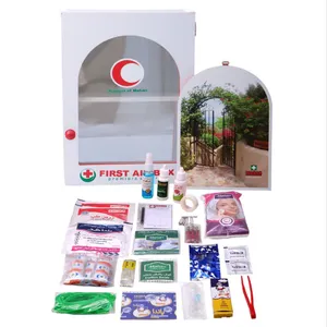 جعبه کمک‌های اولیه ماهان مدل شیشه ایی کد 1010