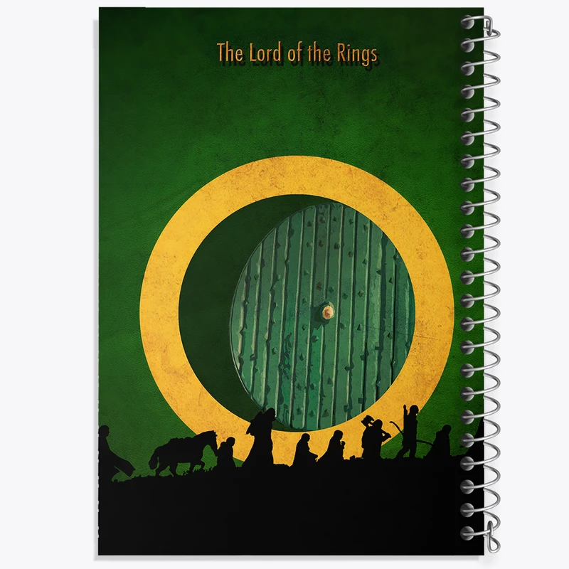 دفتر لیست خرید 50 برگ خندالو طرح ارباب حلقه ها (Lord of the Rings)  کد N2658