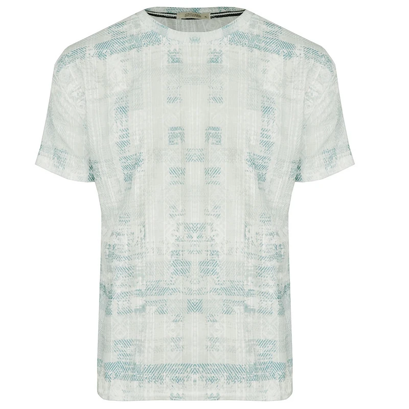 تی شرت آستین کوتاه پسرانه مدل 771004612 بیسکوییتی