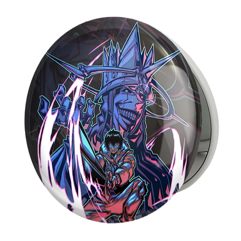 آینه جیبی خندالو طرح سونگ جین وو انیمه تک رو مدل تاشو کد 33781