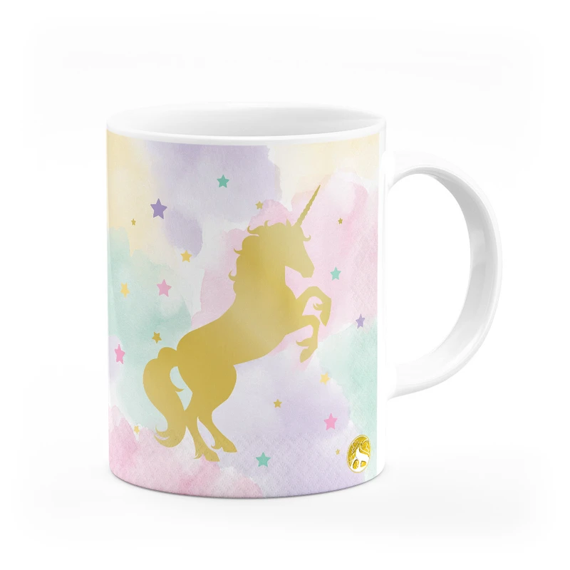 ماگ هومرو طرح یونیکورن اسب تک شاخ مدل MG9631