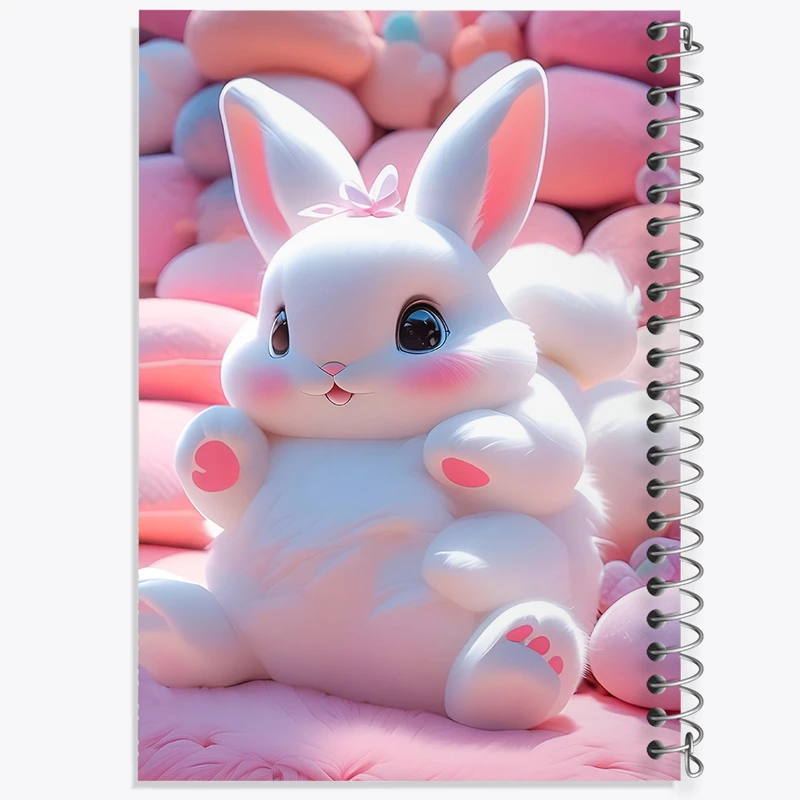 دفتر لیست خرید 50 برگ خندالو طرح خرگوش کیوت کد N4747