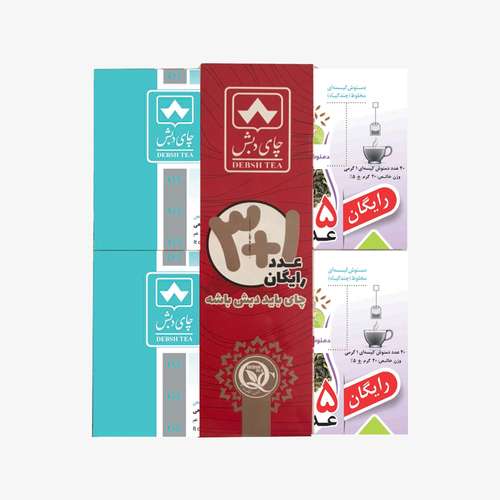 دمنوش کیسه ای ورزش مخلوط چند گیاه چای دبش - 4 بسته 25 عددی