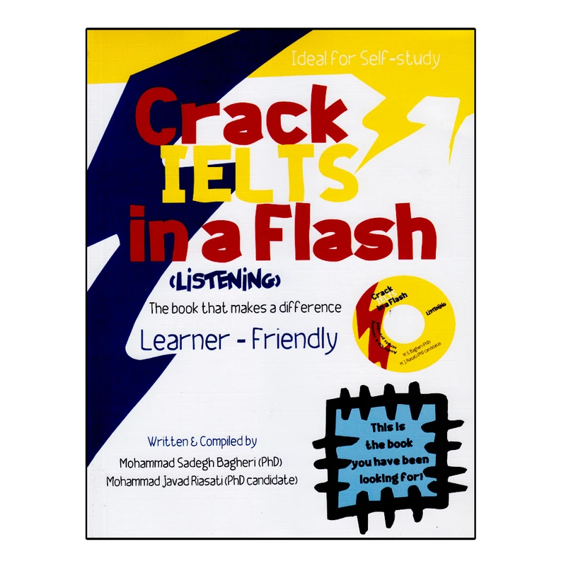 کتاب Crack Ielts In A Flash (Listening) اثر جمعی از نویسندگان انتشارات ایده درخشان