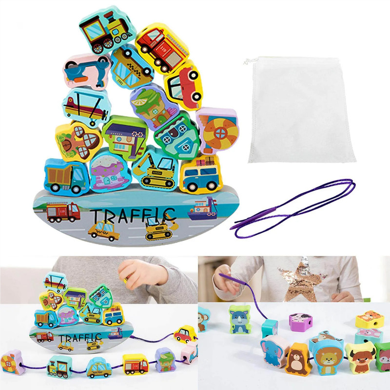 بازی آموزشی سمید مدل کشتی تعادلی و نخواره طرح وسایل نقلیه و ترافیک