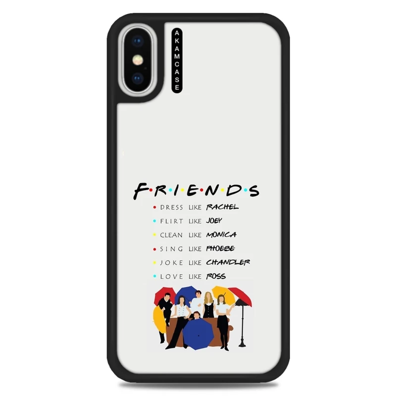 کاور آکام مدل AMCWAX-FRIENDS7 مناسب برای گوشی موبایل اپل iPhone X/Xs