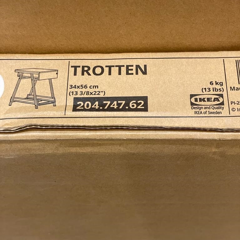 میز پاتختی ایکیا مدل TROTTEN