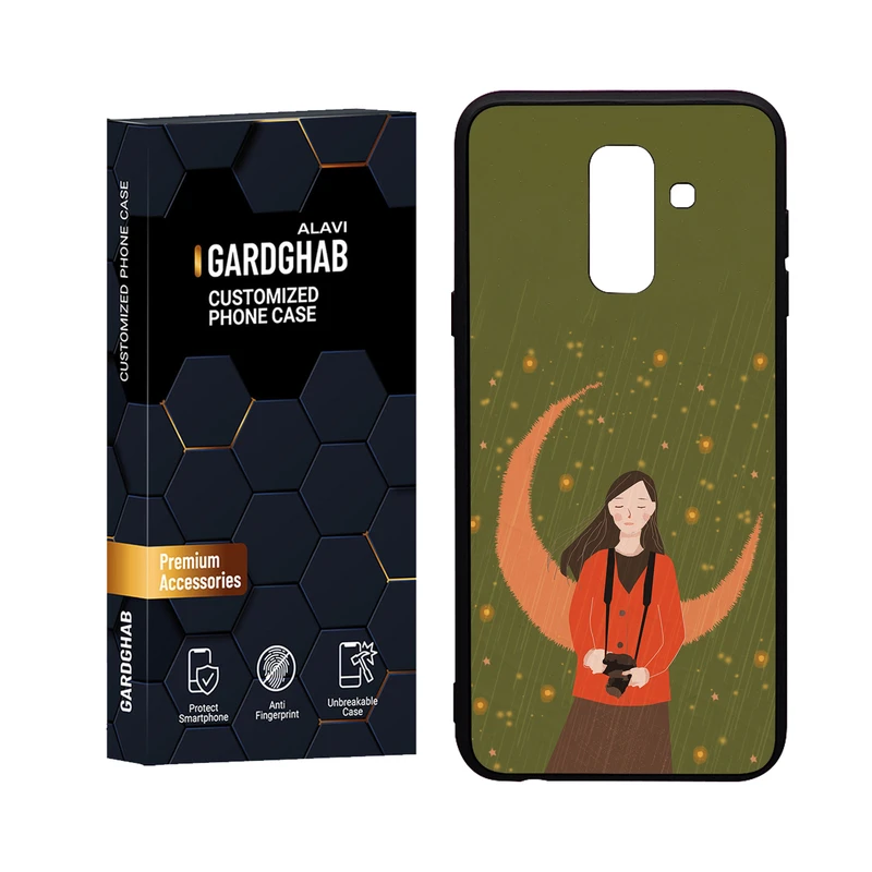 کاور گارد قاب علوی مدل Glass مناسب برای گوشی موبایل سامسونگ Galaxy A6 Plus