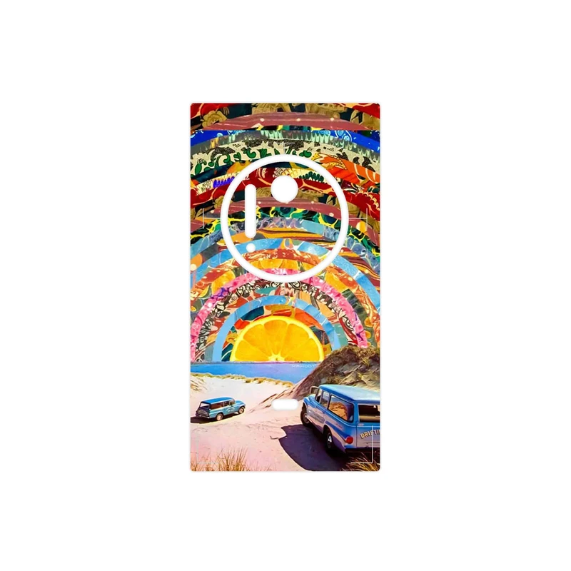 برچسب پوششی ماهوت مدل Collage of Orange Sky مناسب برای گوشی موبایل نوکیا Lumia 1020