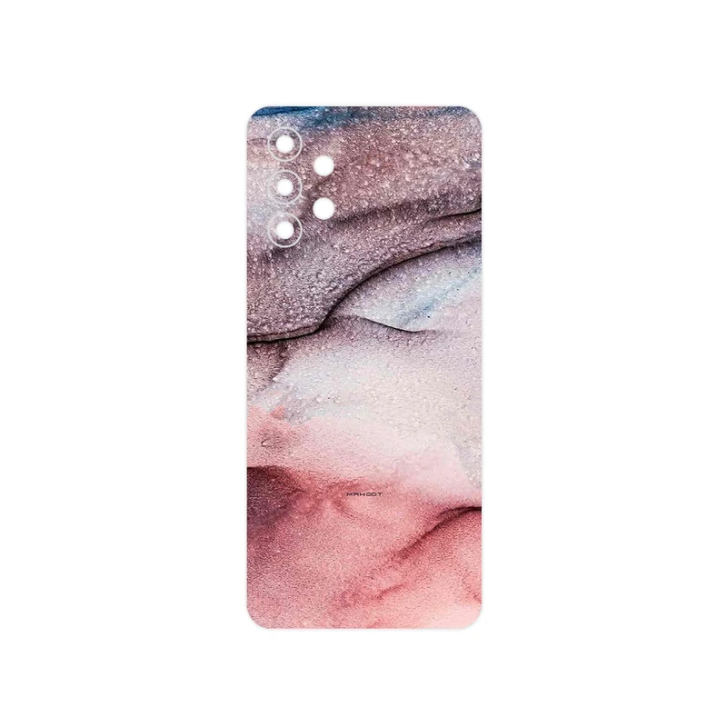 برچسب پوششی ماهوت مدل Smoky pink marble مناسب برای گوشی موبایل سامسونگ Galaxy A32