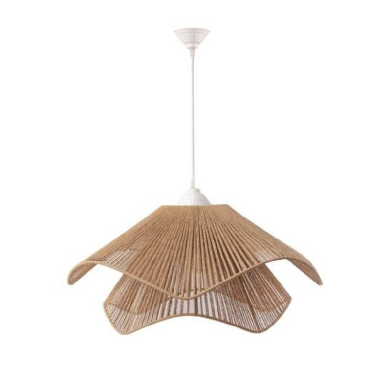 لوستر تزئینی مدل مکرومه دست ساز دفرمه کد ۱۴