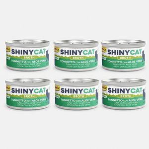 کنسرو غذای گربه بالغ جیم کت مدل Cat Food Chicken Tuna & Aloe Vera in Sauce طعم ماهی تن و آلوئه ورا وزن 70 گرم بسته 6 عددی