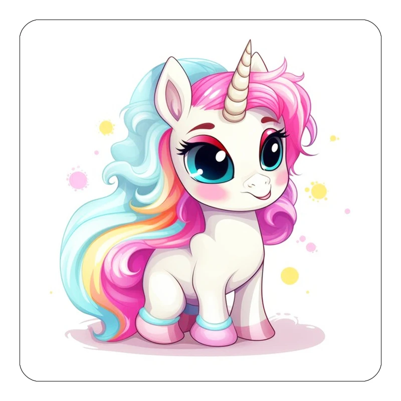 مگنت کاکتی طرح اسب تک شاخ و یونیکورن مدل mp31621